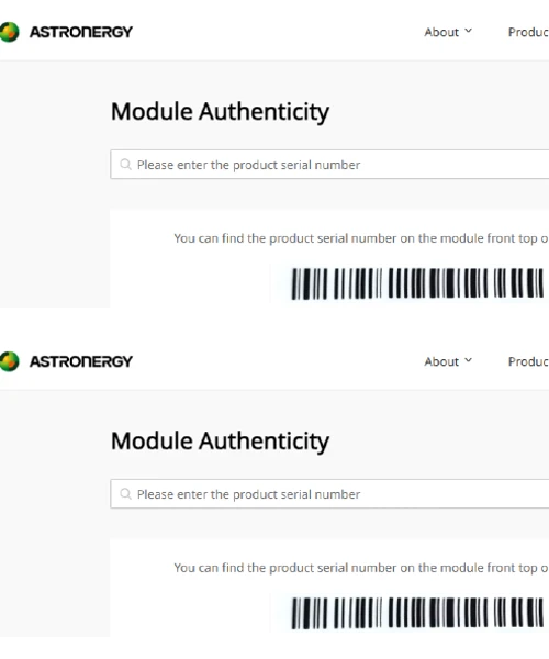 Solar Panel Authenticity 7 Astronergy Solar Panels Authenticity Methods