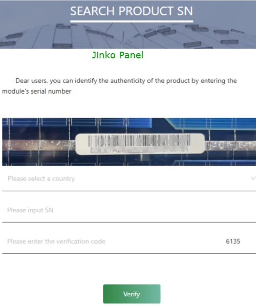 Solar Panel Authenticity 3 Jinko Solar Panel Authenticity