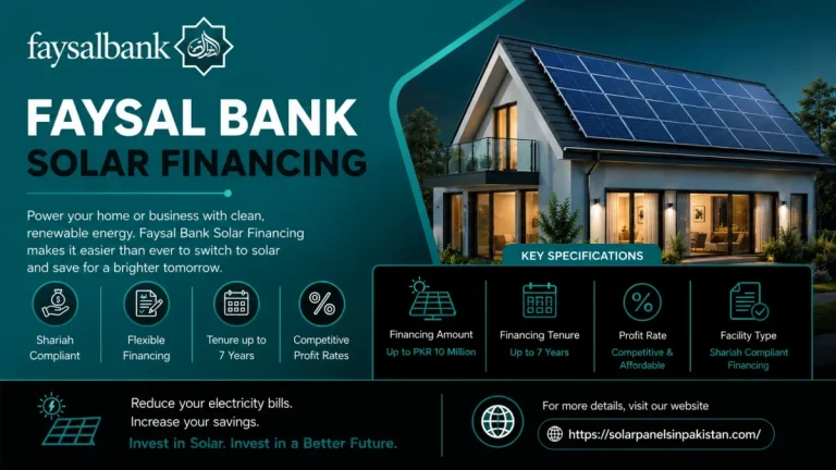 Faysal Bank Solar Financing