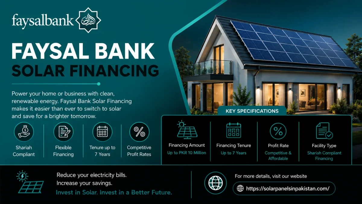 Faysal Bank Solar Financing