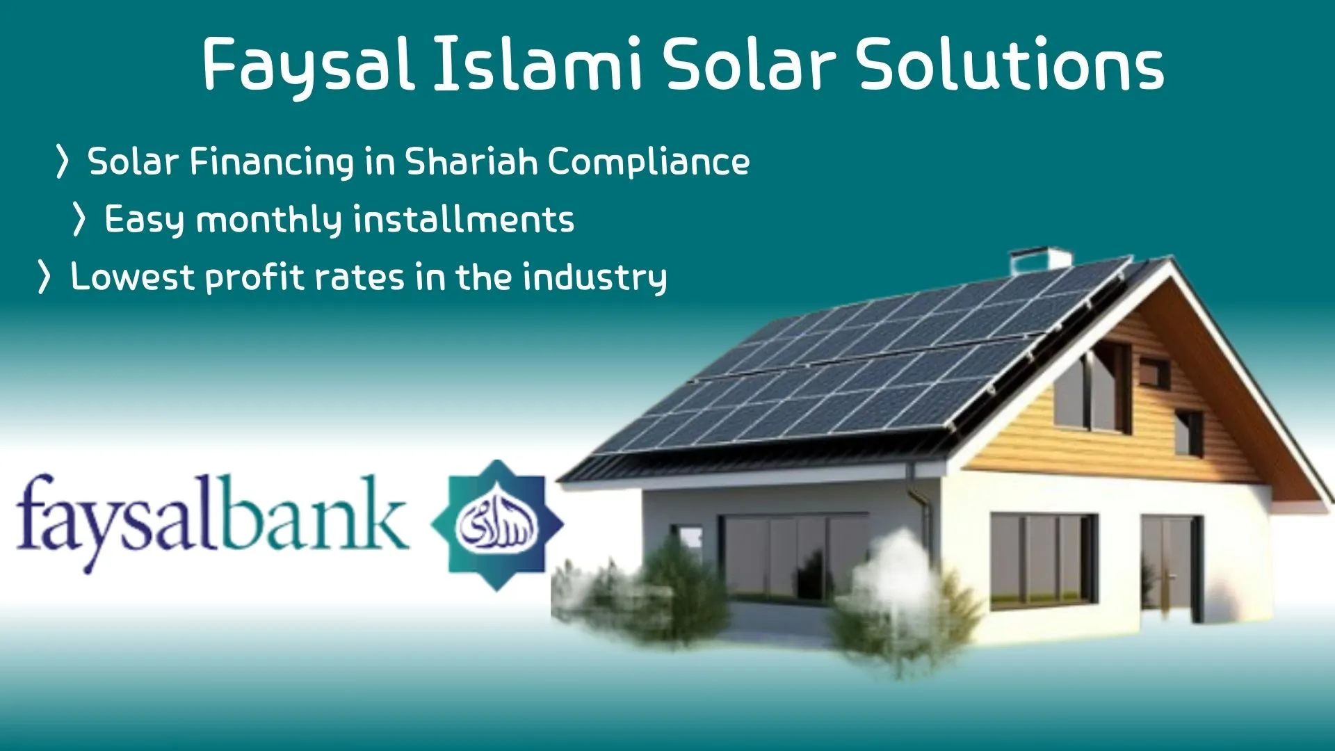 Faysal Bank Solar Financing