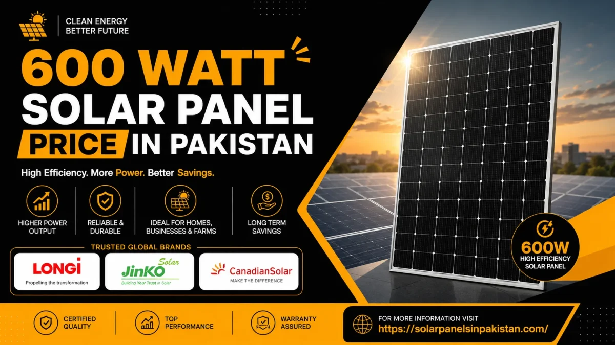 600 Watt Solar Panel